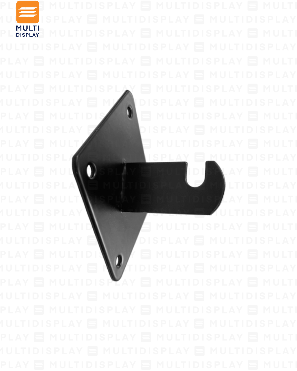 Gancho para Rejilla Soporte de Pared Negro