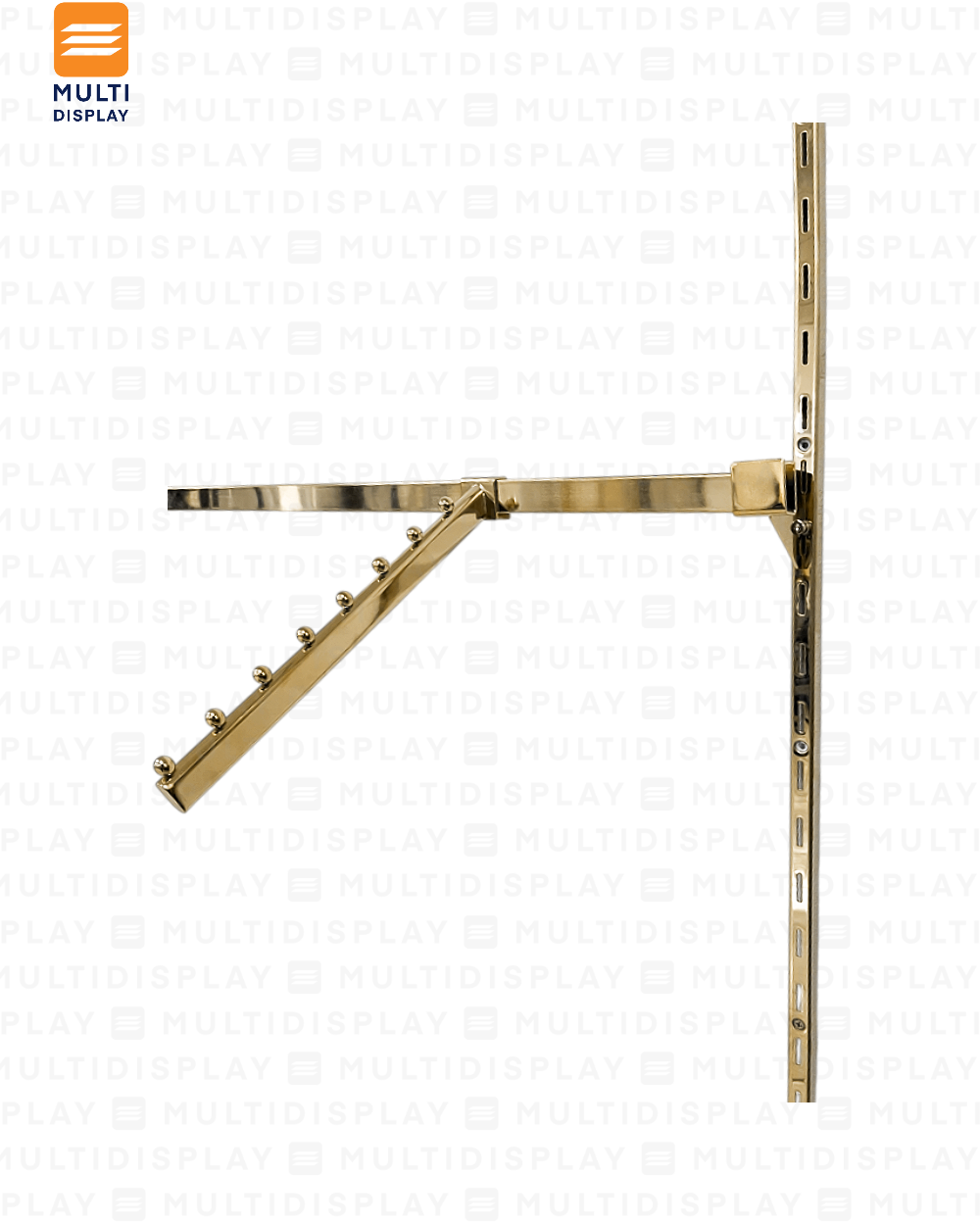 Gancho para Barra Cascada 40cm Dorado