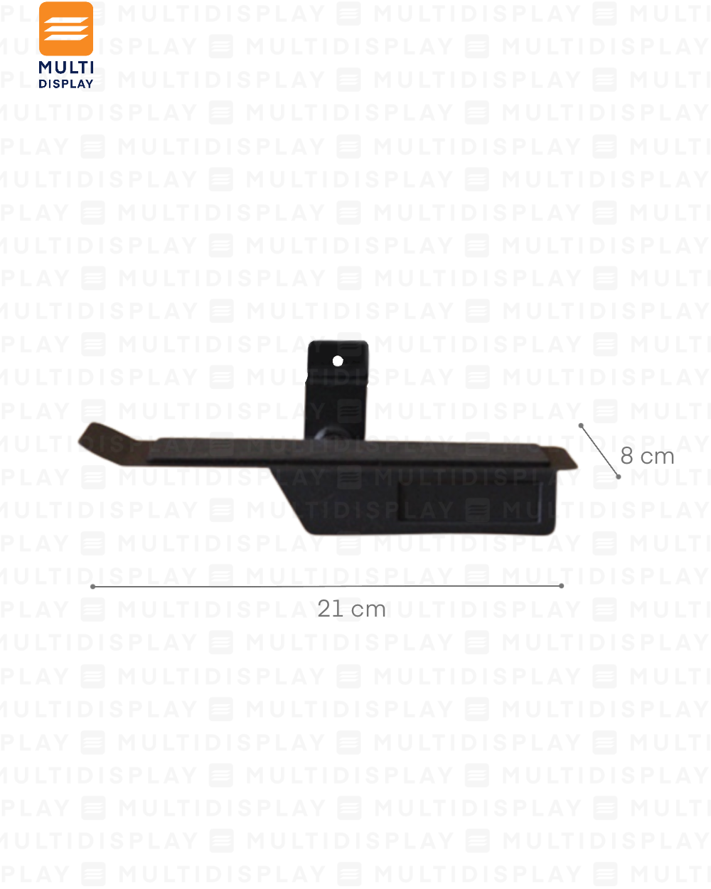 Plataforma para Ranurado de Zapato Metal Negro