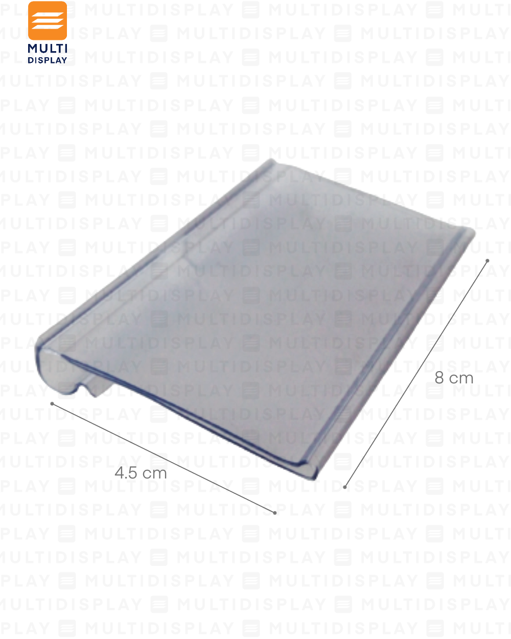 Mini Portaprecio Transparente