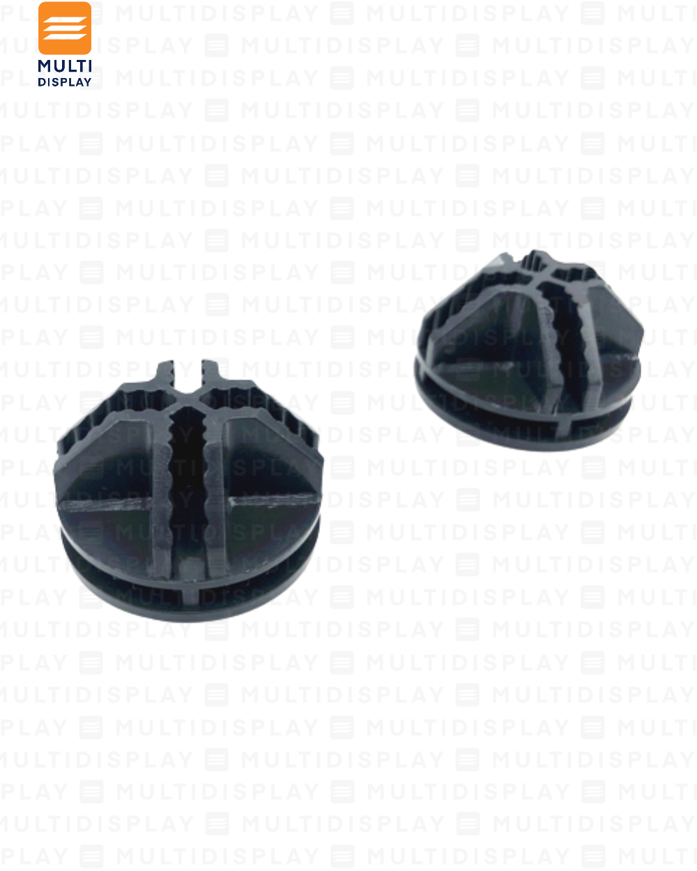 Union 4 Lados para Malla Cubo, Negro