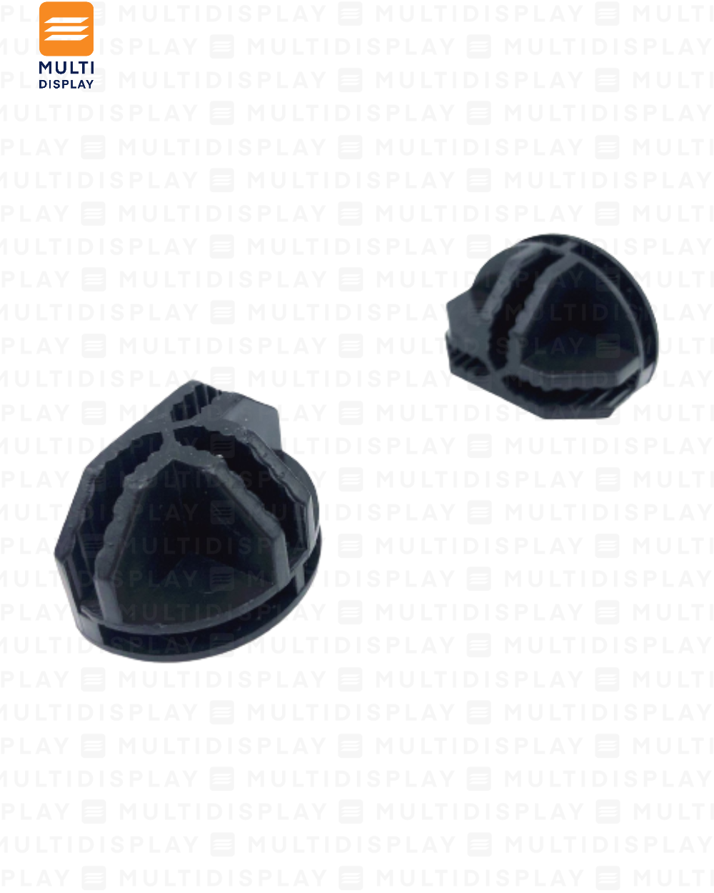 Union 3 Lados para Malla Cubo, Negro