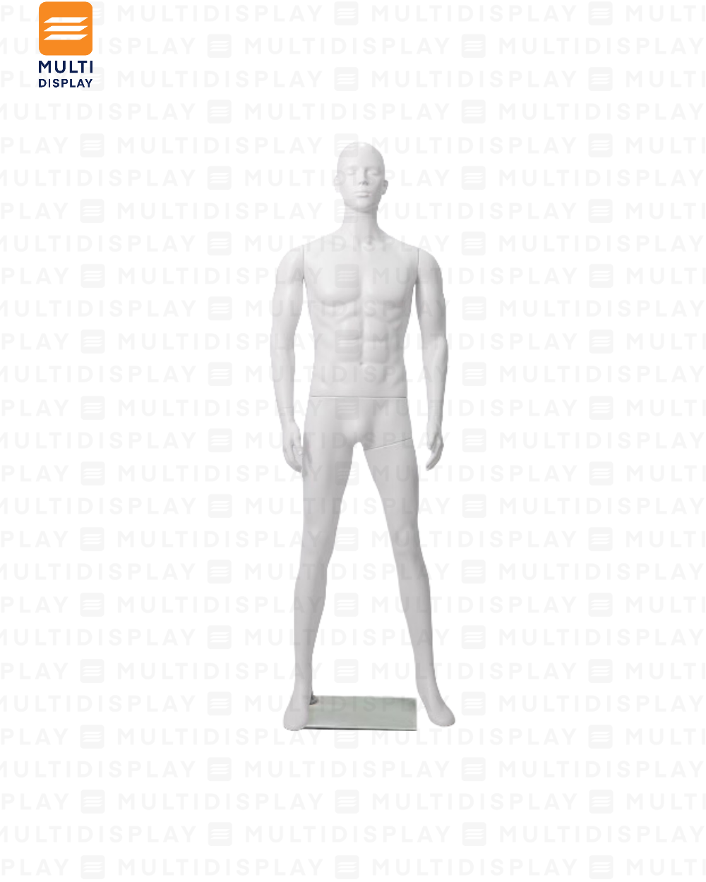 Maniqui Completo Hombre Estandar Blanco