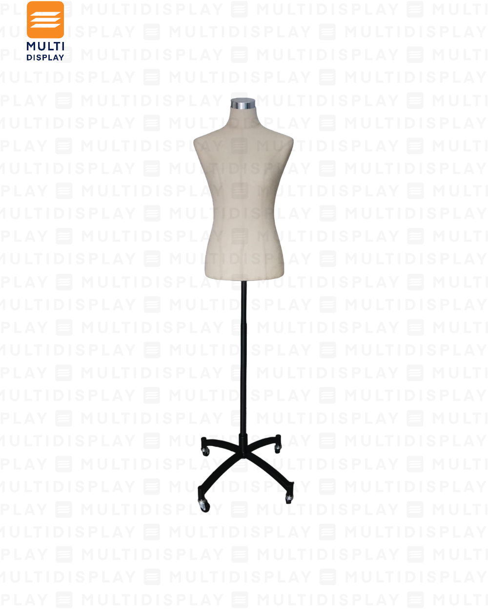 Maniqui Sastre Torso Mujer con Rueda talla M