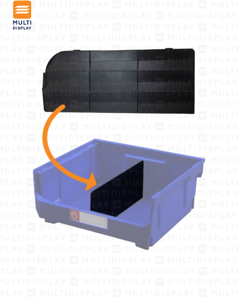 Division para Bin Organizador XXL Negro