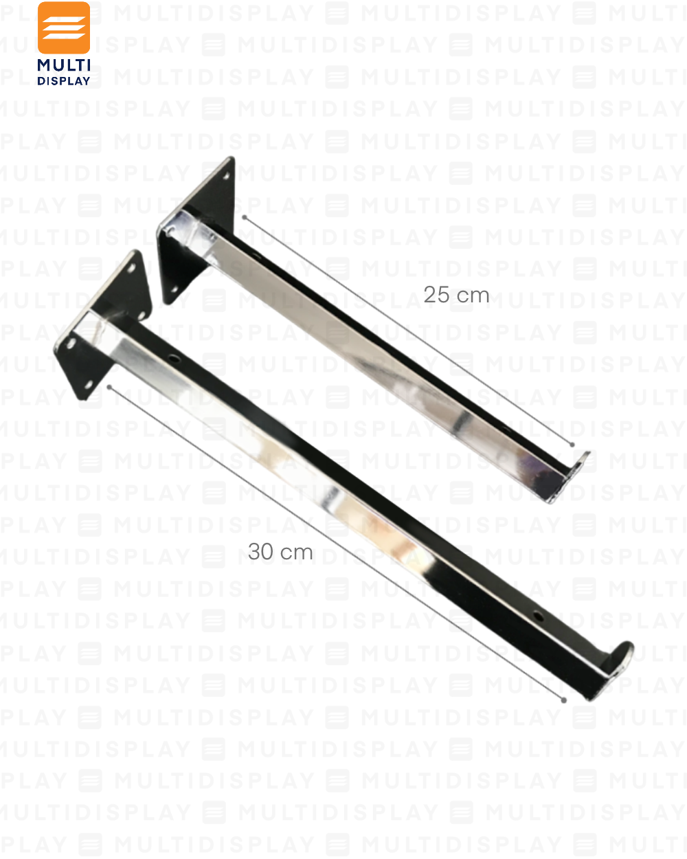 Gancho para Pared de Repisa 25cm