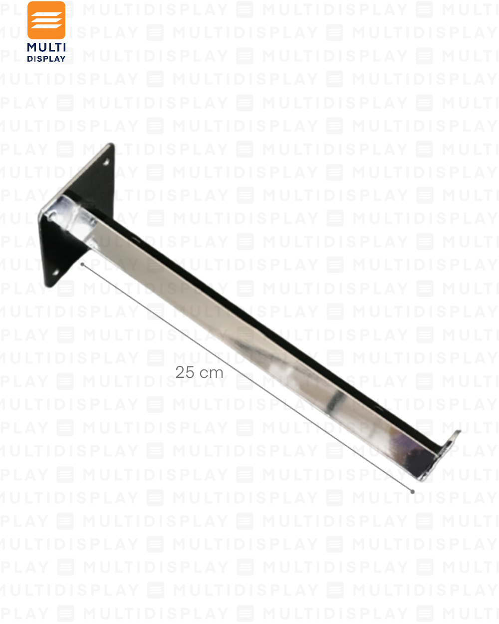 Gancho para Pared de Repisa 25cm