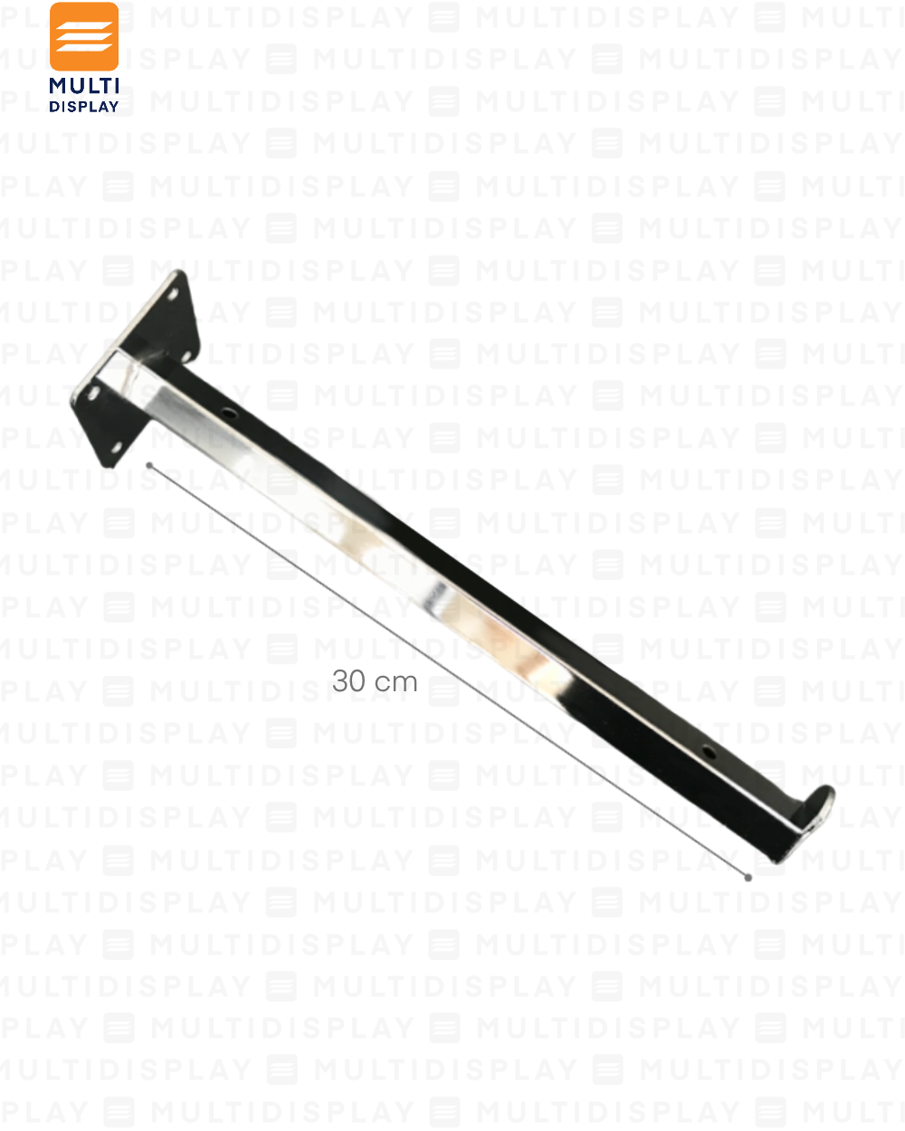 Gancho para Pared de Repisa 30cm