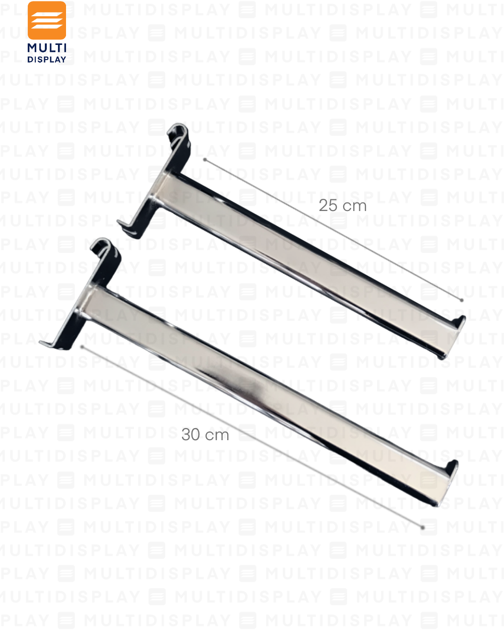 Gancho para Rejilla de Repisa 30cm
