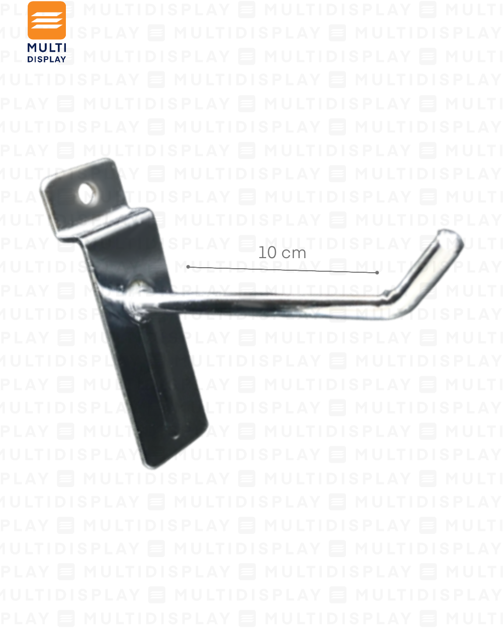 Gancho para Ranurado Sencillo 15cm