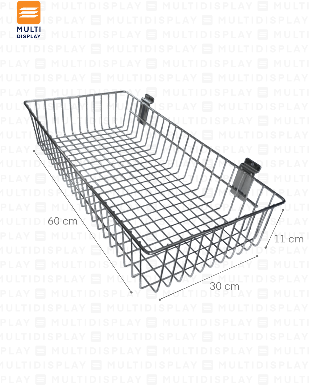 Cesta para Ranurado 30x60x11cm