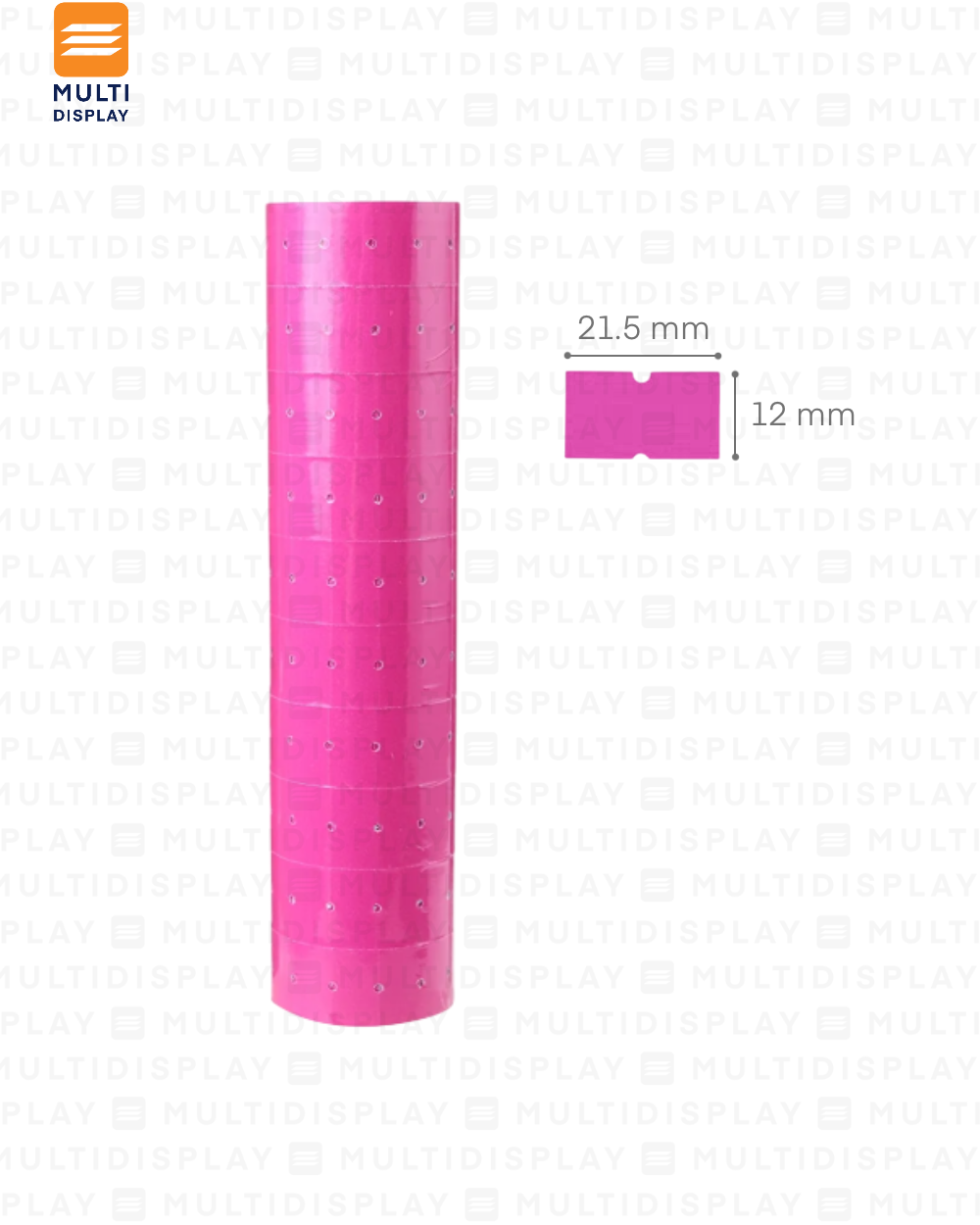 Tiquete 1 Linea Generico Rosado