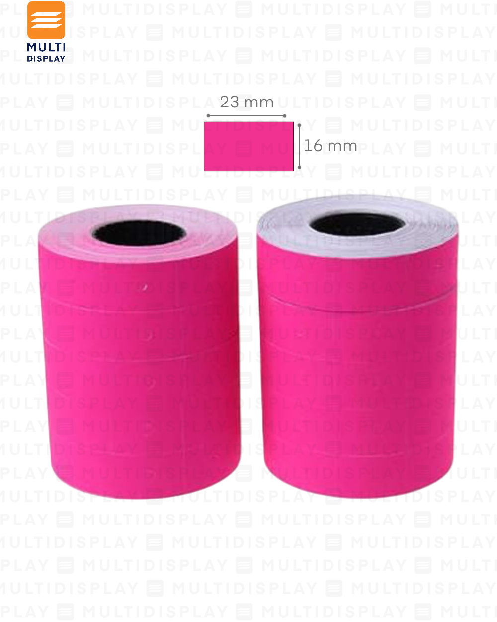 Tiquete 2 Linea Generico Rosado
