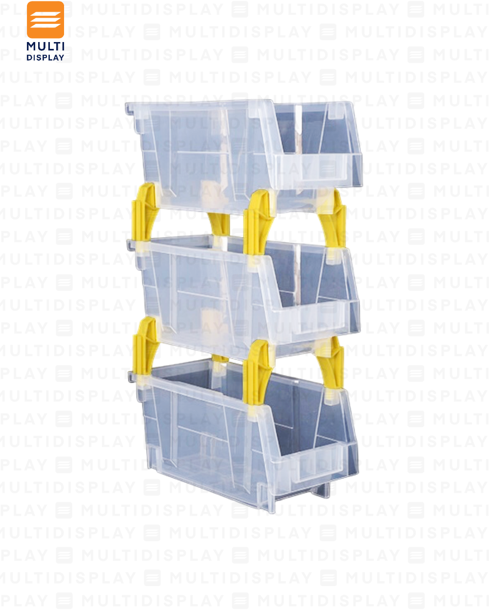 Bin Organizador S con Conectores 20x13.1x10.8cm Transparente