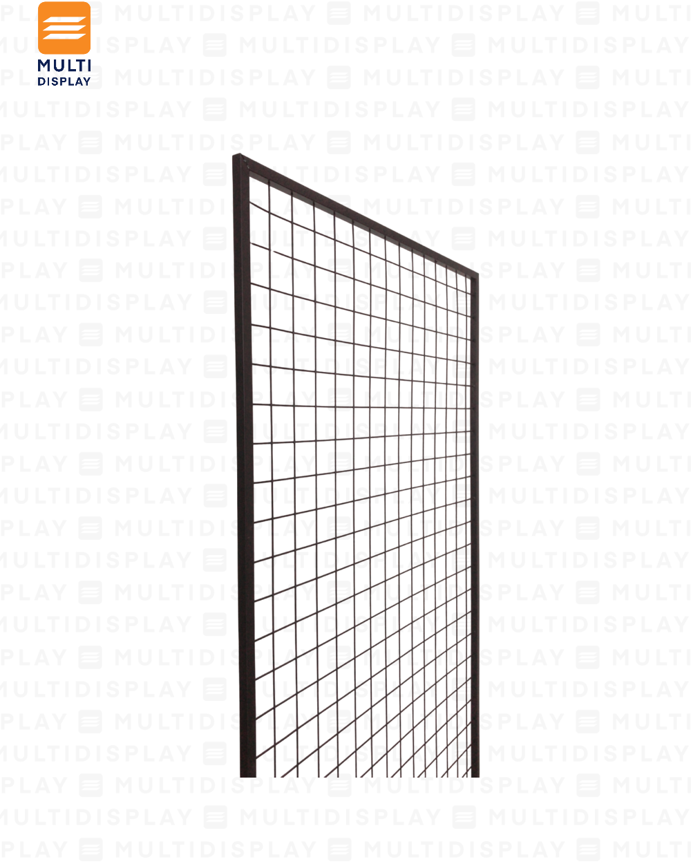 Rejilla con Base de Ruedas 100x40x188cm, Negro