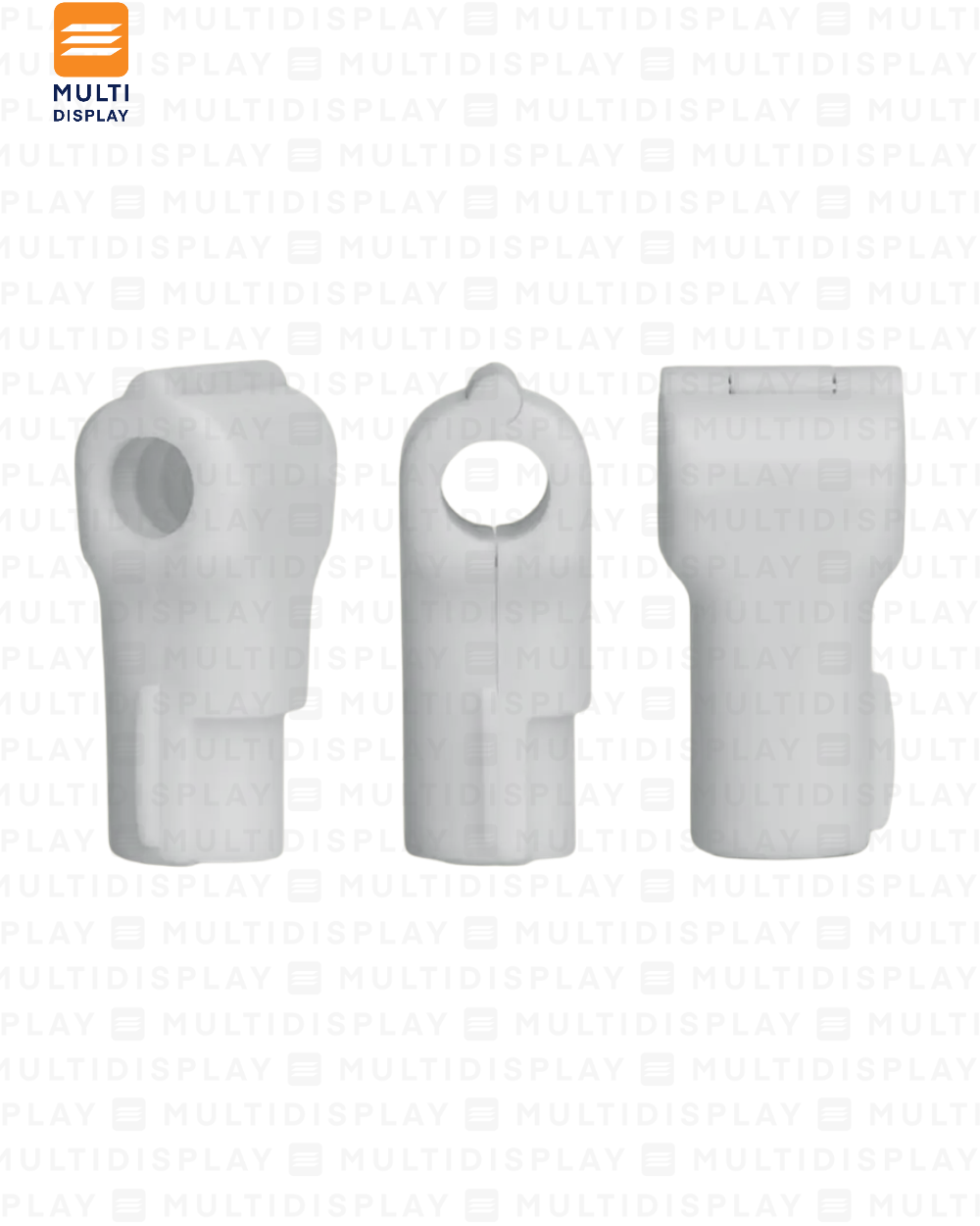 Candado Stoplock para Gancho Metalico 6mm, Blanco