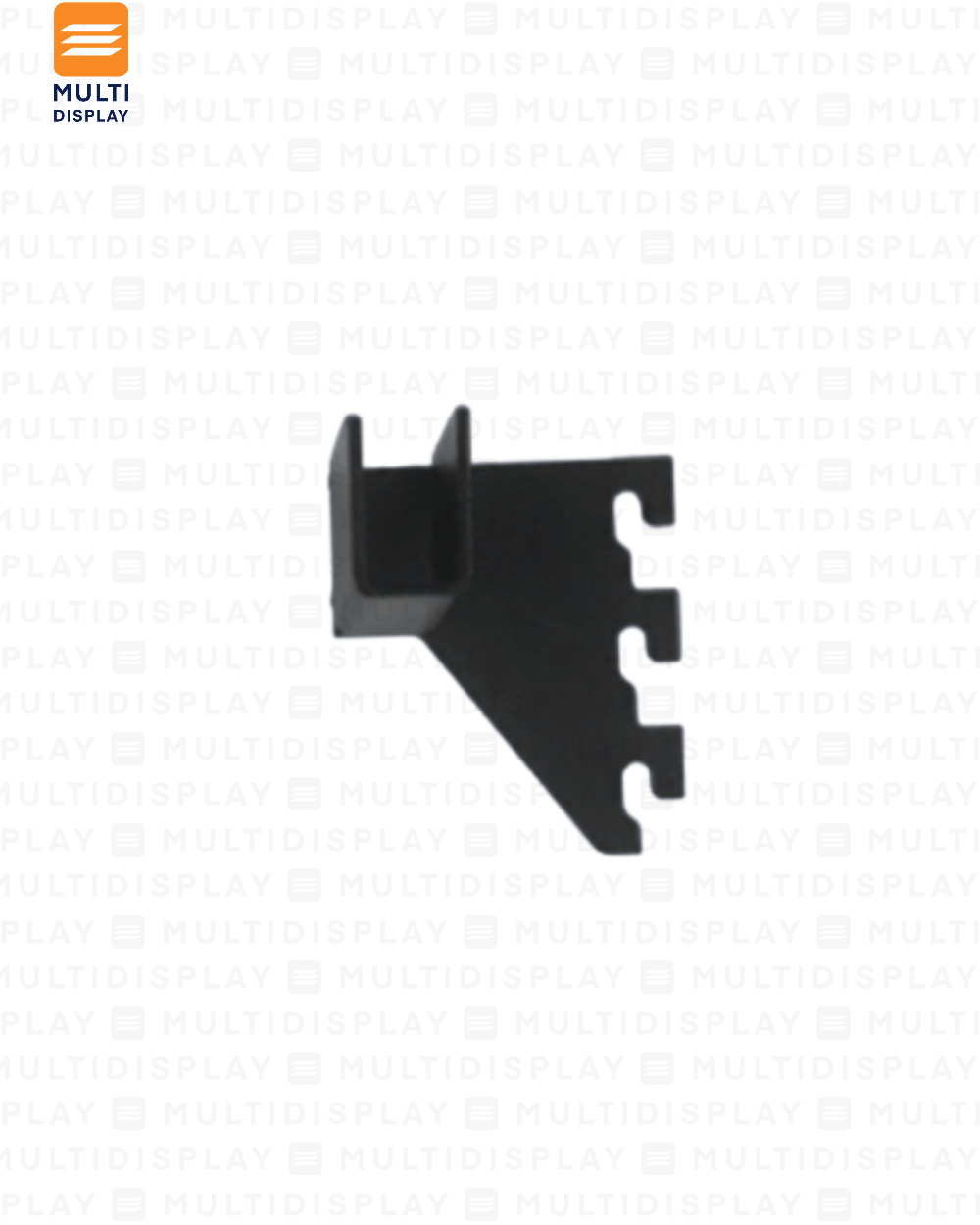 Soporte de Barra para Riel 7cm Negro