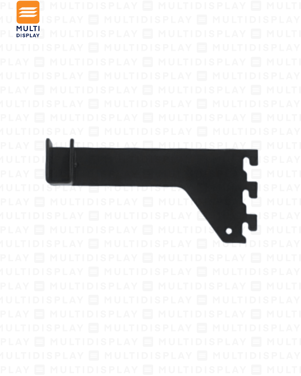 Soporte de Barra para Riel 15cm Negro
