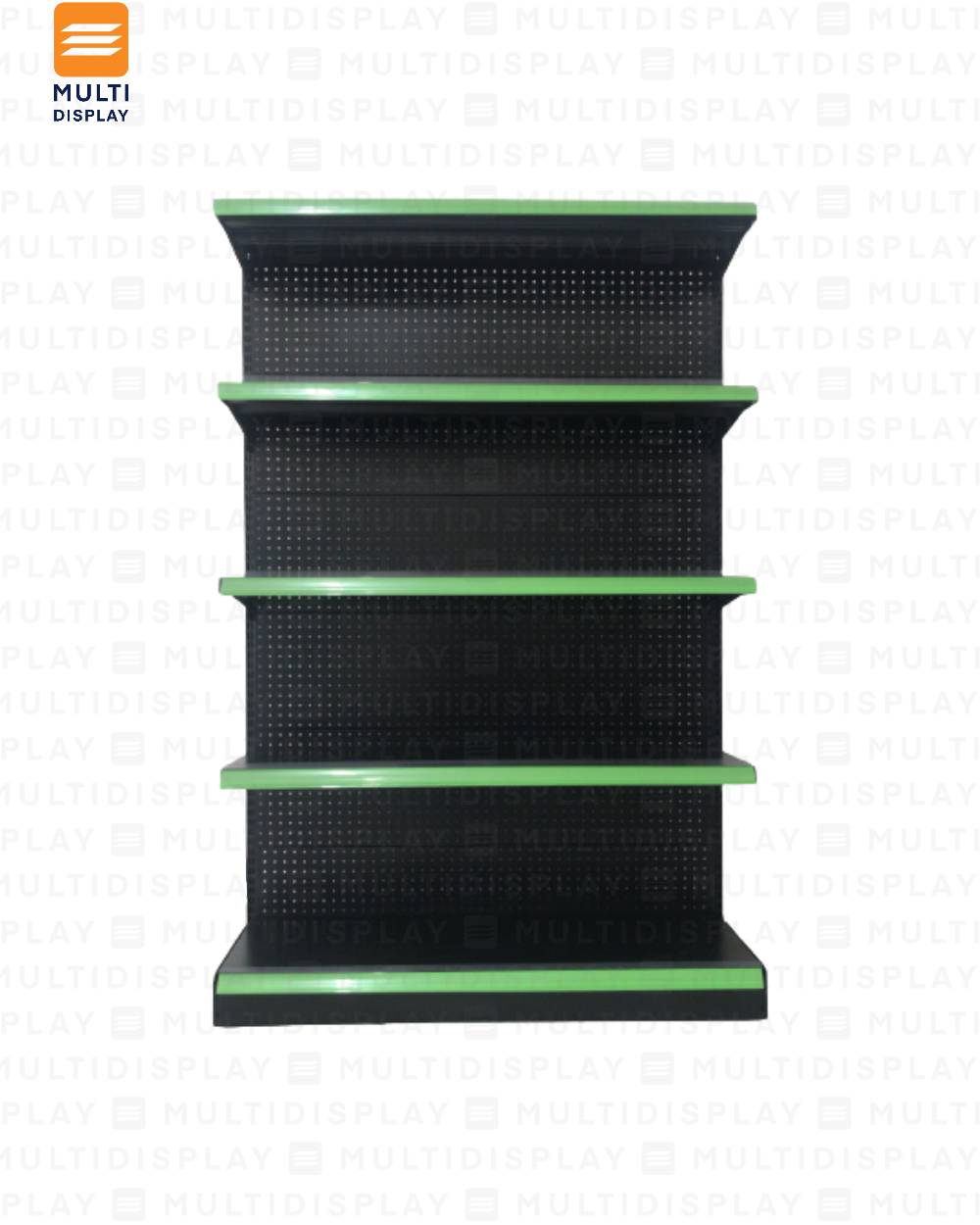 Portaprecio de Góndola 120cm, Verde
