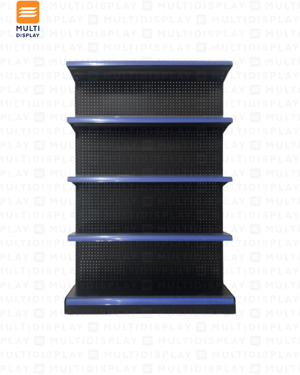 Portaprecio de Góndola 120cm, Azul