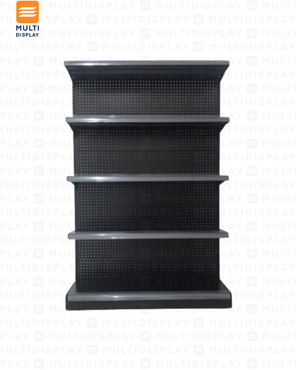 Portaprecio de Góndola 120cm, Negro