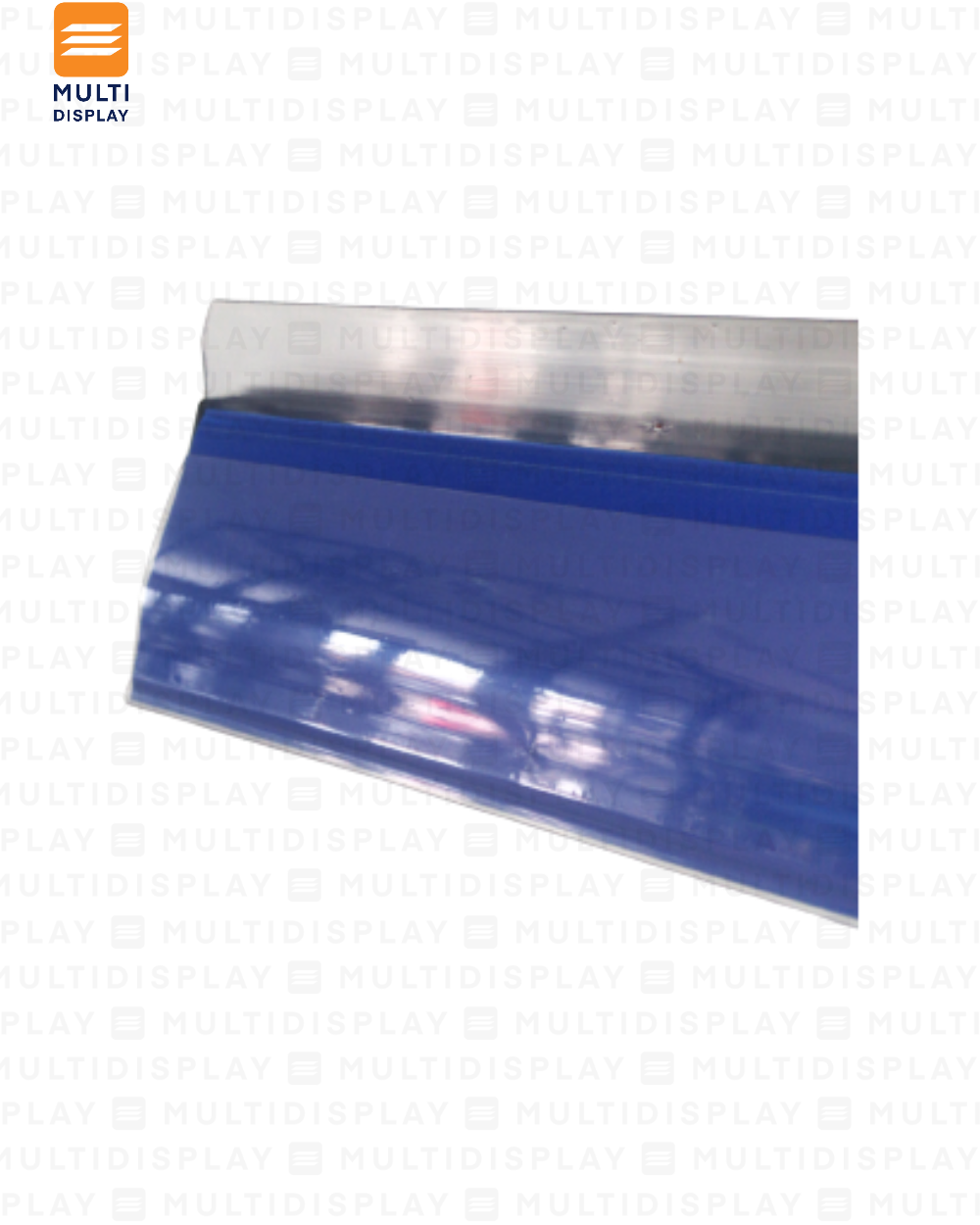 Portaprecio de Góndola 90cm, Azul