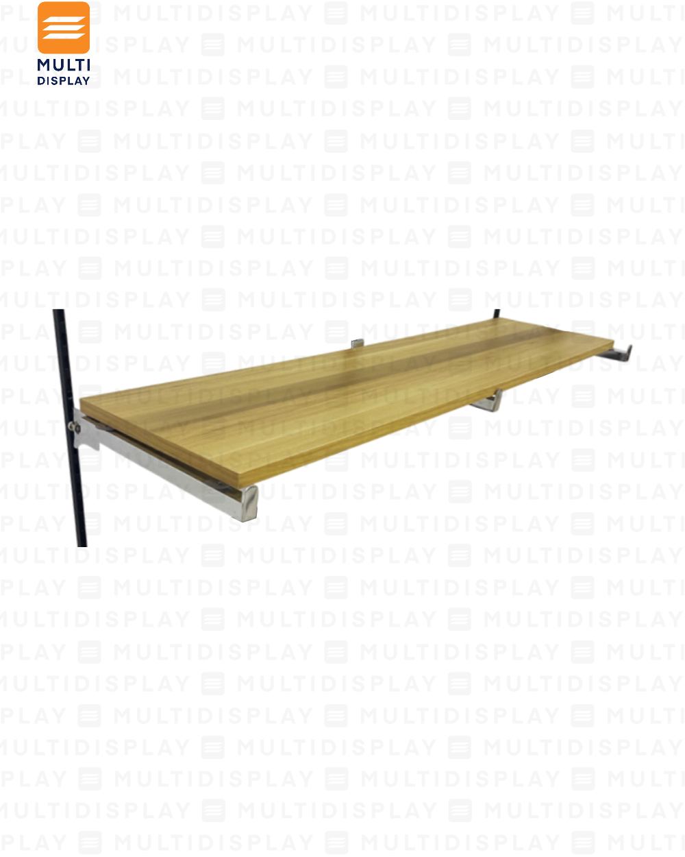 Repisa de Madera, 100x25cm de 16mm Grosor, Madera