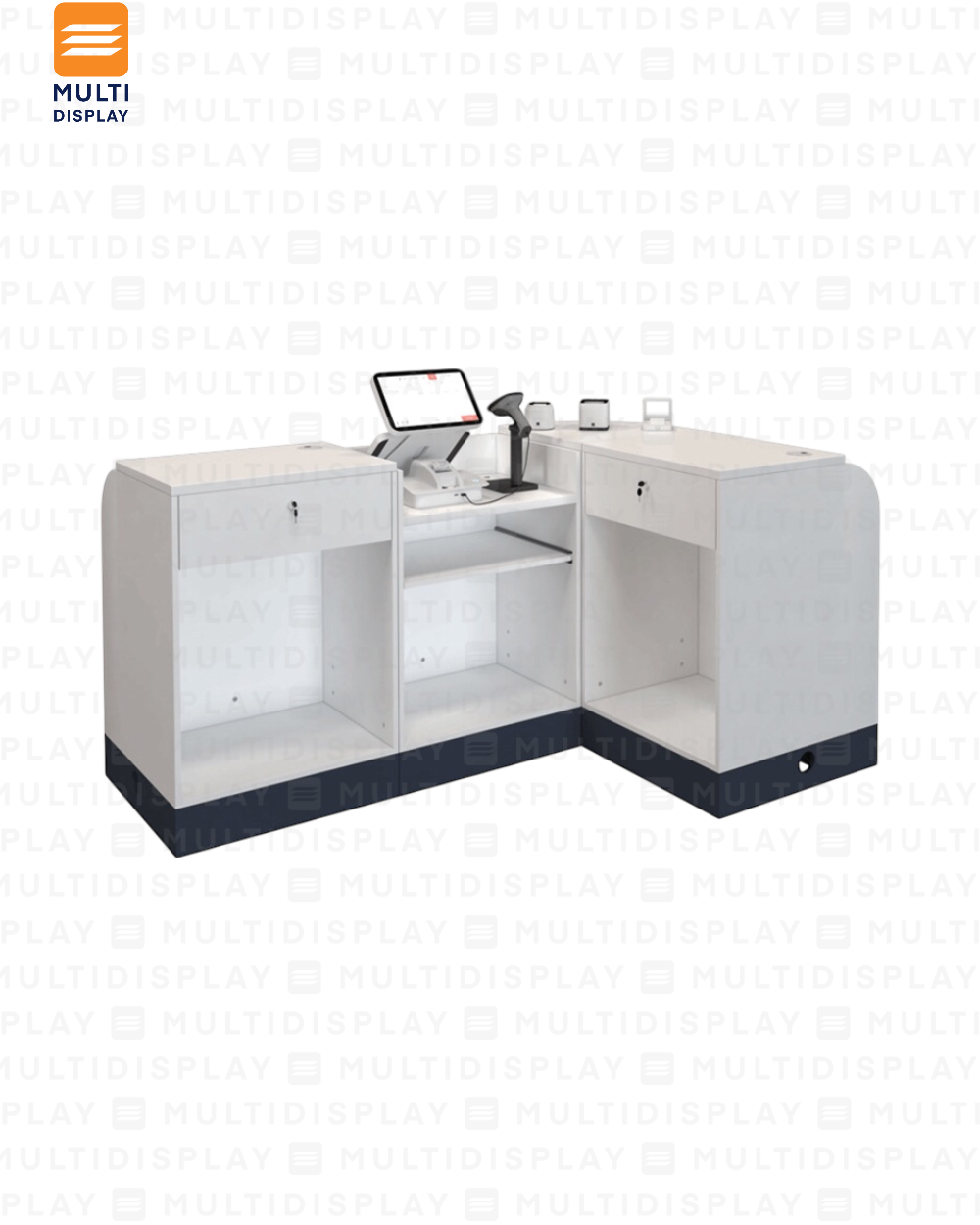 Caja Modular de 4 piezas Set L180, 180x120x91cm, blanco