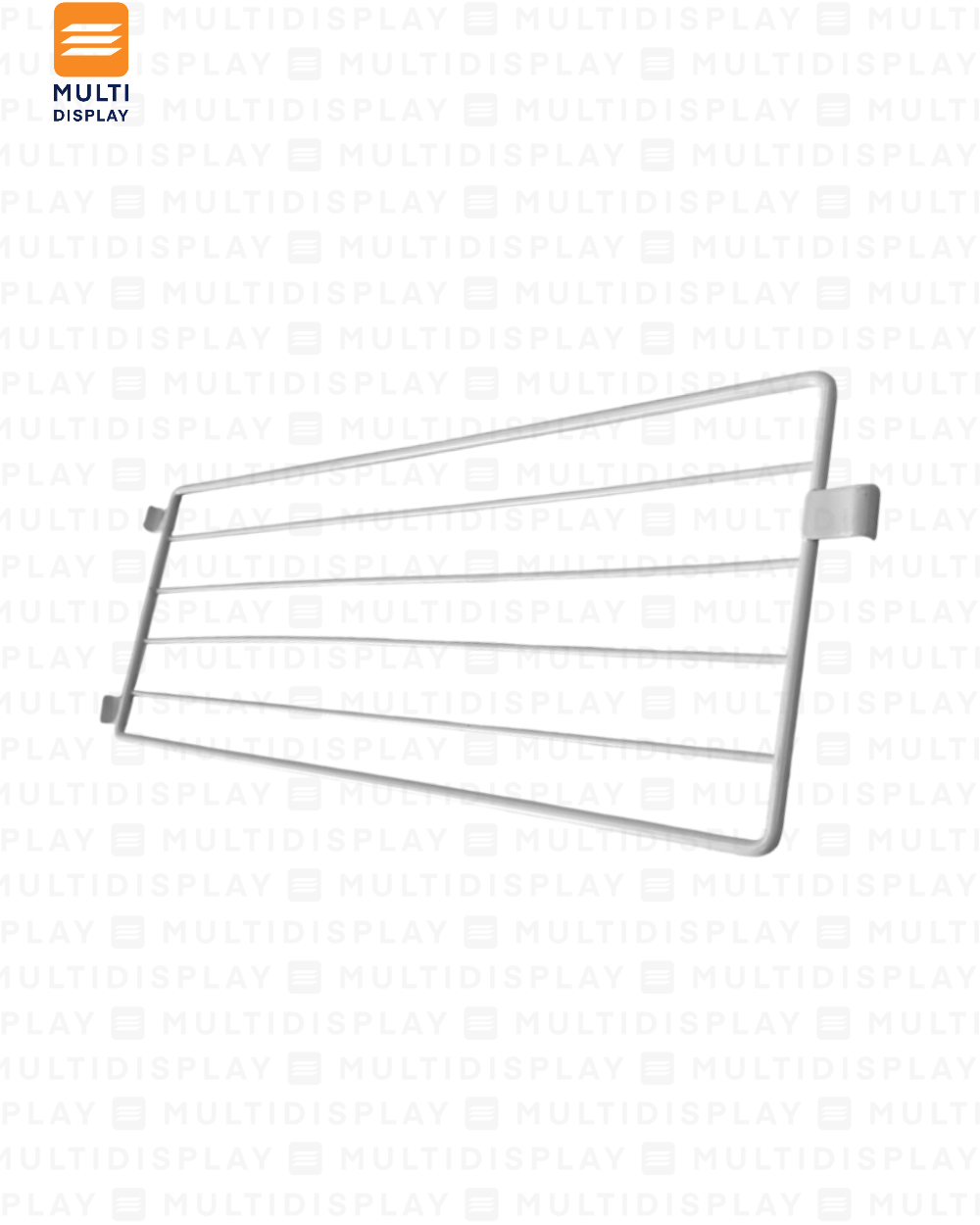 Divisor de Cesta para Gondola 45x15cm Blanco