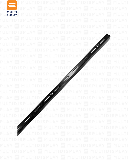 Riel Estandar 2.4m, Entrada de 1 pulgada, Negro