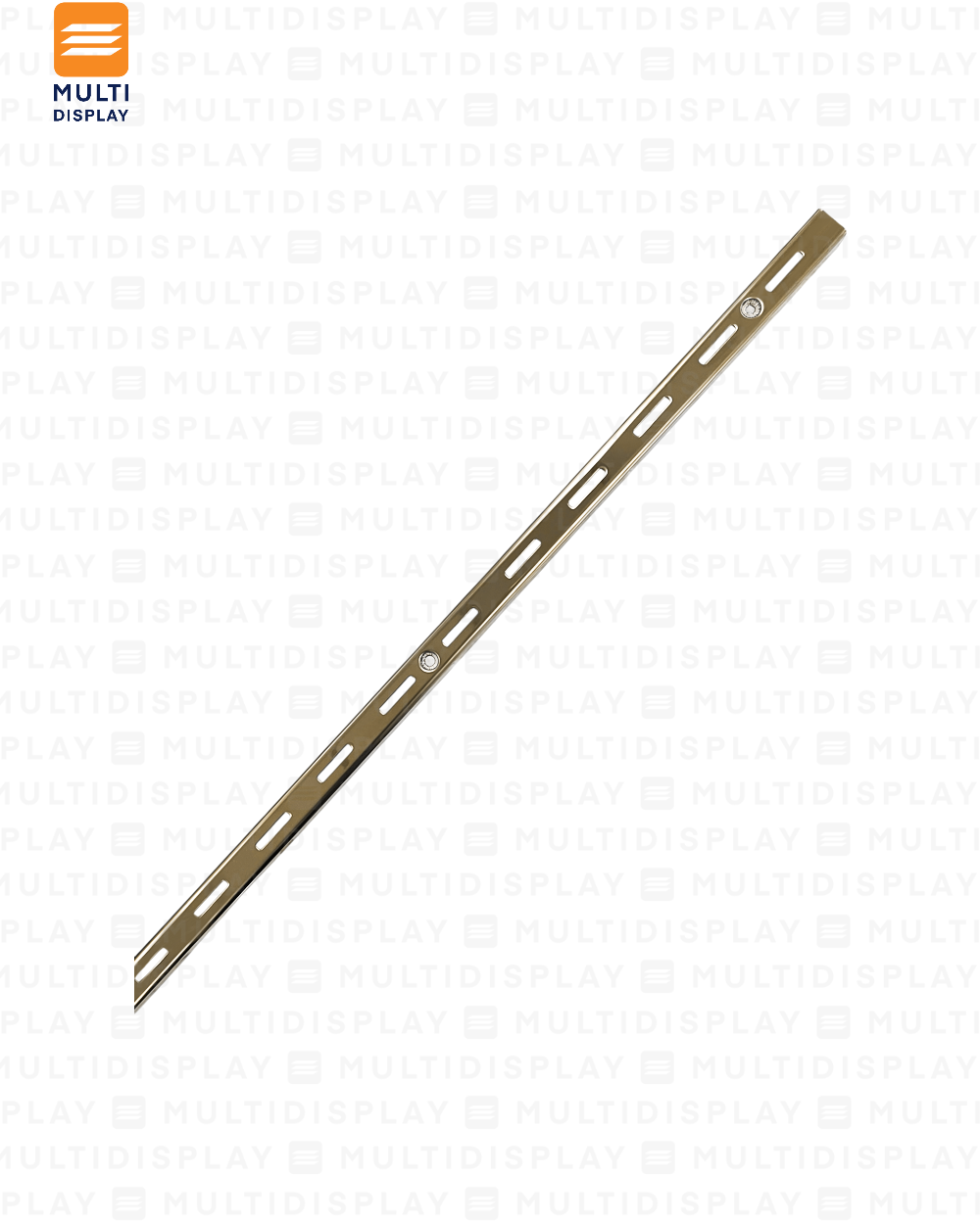 Riel Estandar 2.4m, Entrada de 1 pulgada, Dorado