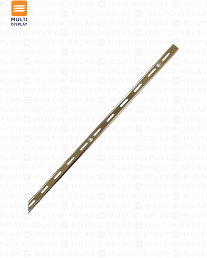 Riel Estandar 2.4m, Entrada de 1 pulgada, Dorado