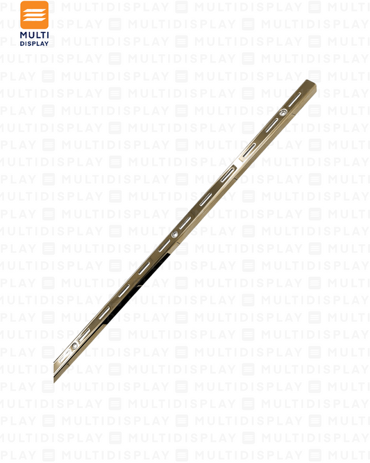 Riel Estandar 2.4m, Entrada de 1 pulgada, Dorado