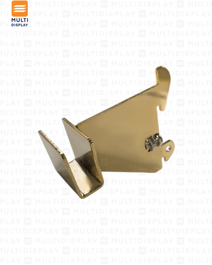 Soporte de Barra para Riel 9cm, Entrada de 1 pulgada, Dorado