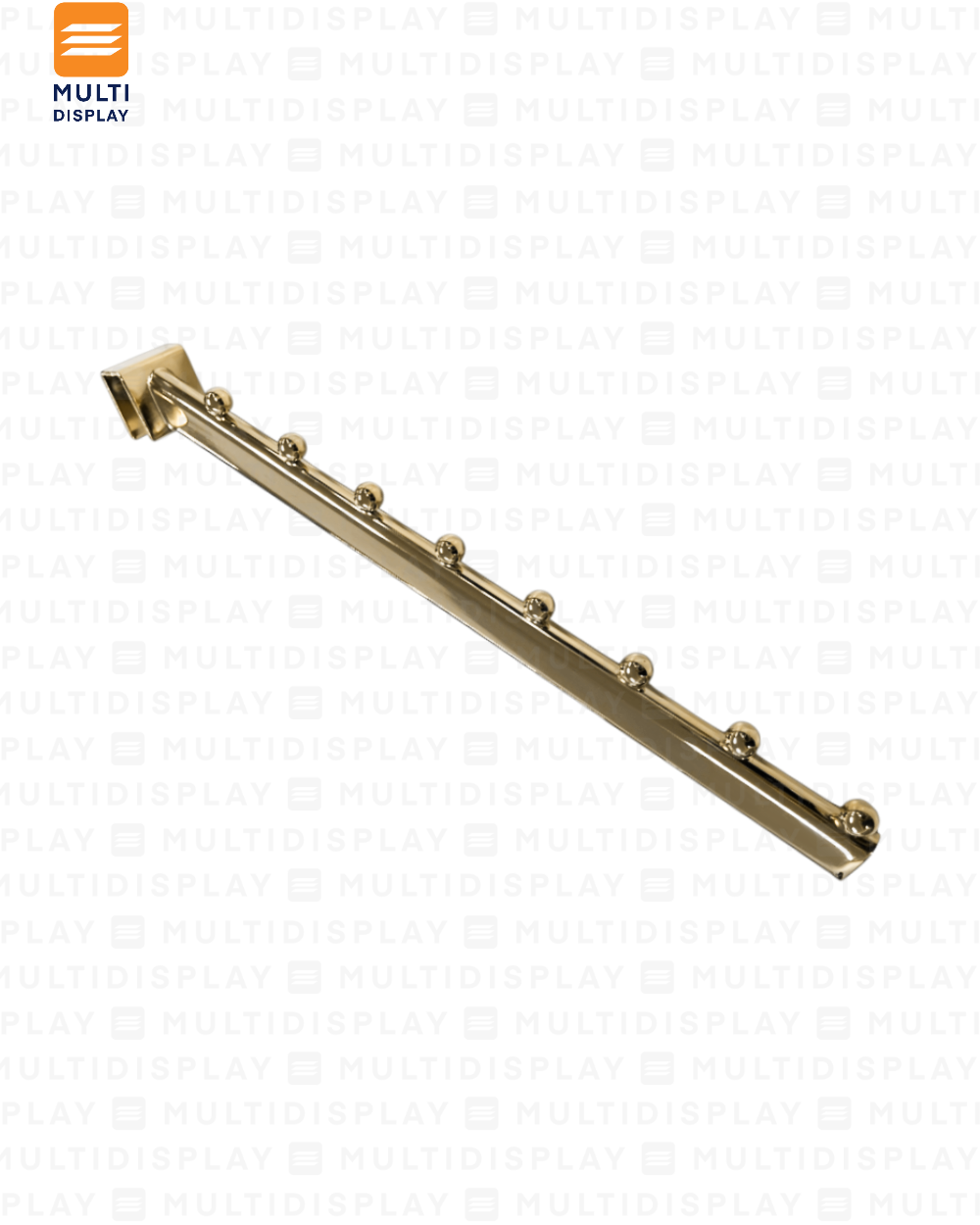 Gancho para Barra Cascada 40cm Dorado