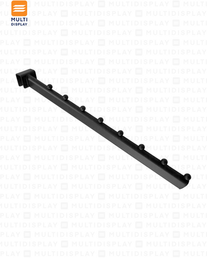 Gancho para Barra Cascada 40cm Negro