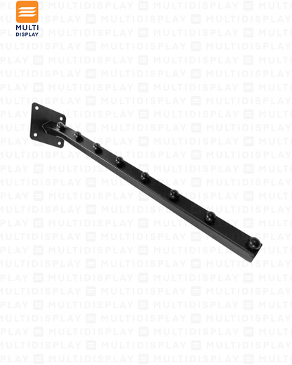 Gancho para Pared Cascada 40cm Negro