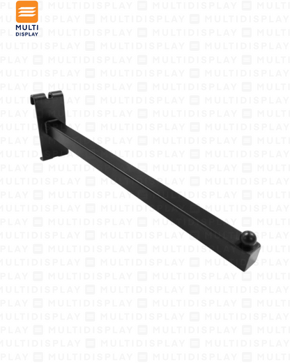 Gancho para Rejilla de Repisa 30cm Negro