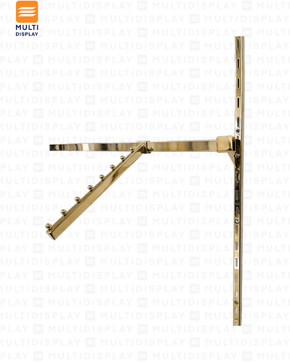 Gancho para Barra Cascada 40cm Dorado