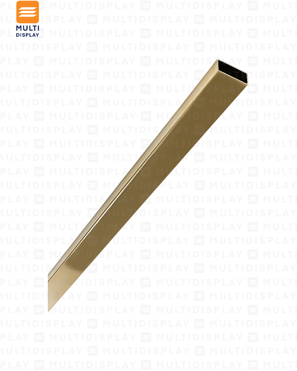 Barra para Riel 120cm Dorado