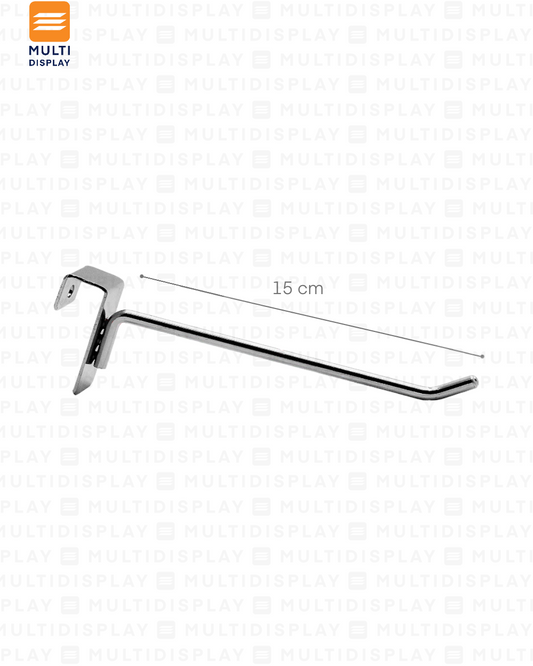 Gancho para Barra Sencillo 15cm