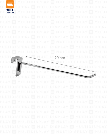 Gancho para Barra Sencillo 20cm