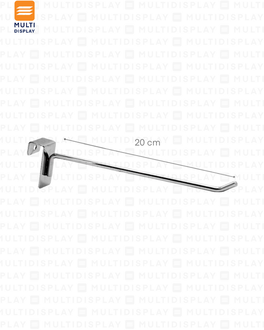 Gancho para Barra Sencillo 20cm