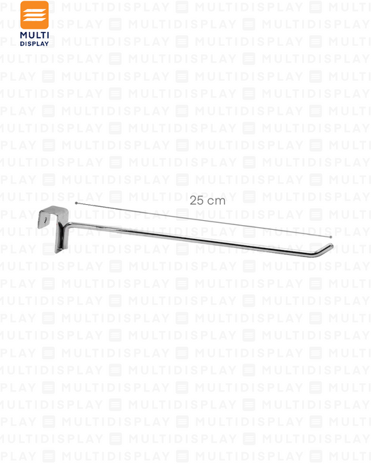 Gancho para Barra Sencillo 25cm