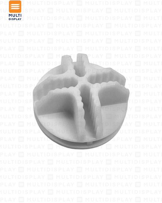 Union 4 Lados para Malla Cubo, Blanco