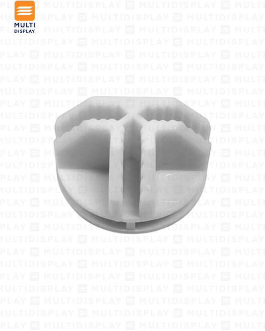 Union 3 Lados para Malla Cubo, Blanco