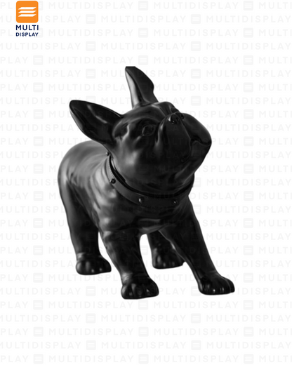 Maniqui Mascota Perro Bulldog Negro