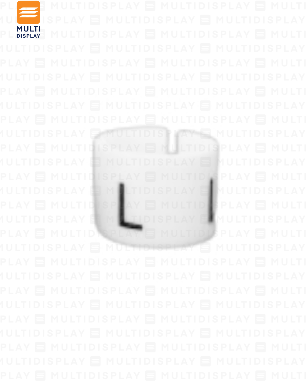 Marcador de Talla para Gancho de Ropa, Talla L