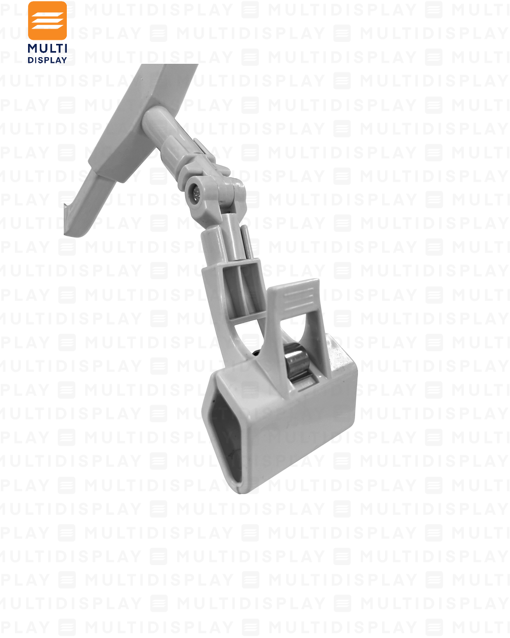 Portabanner A6 Base Clip Blanco