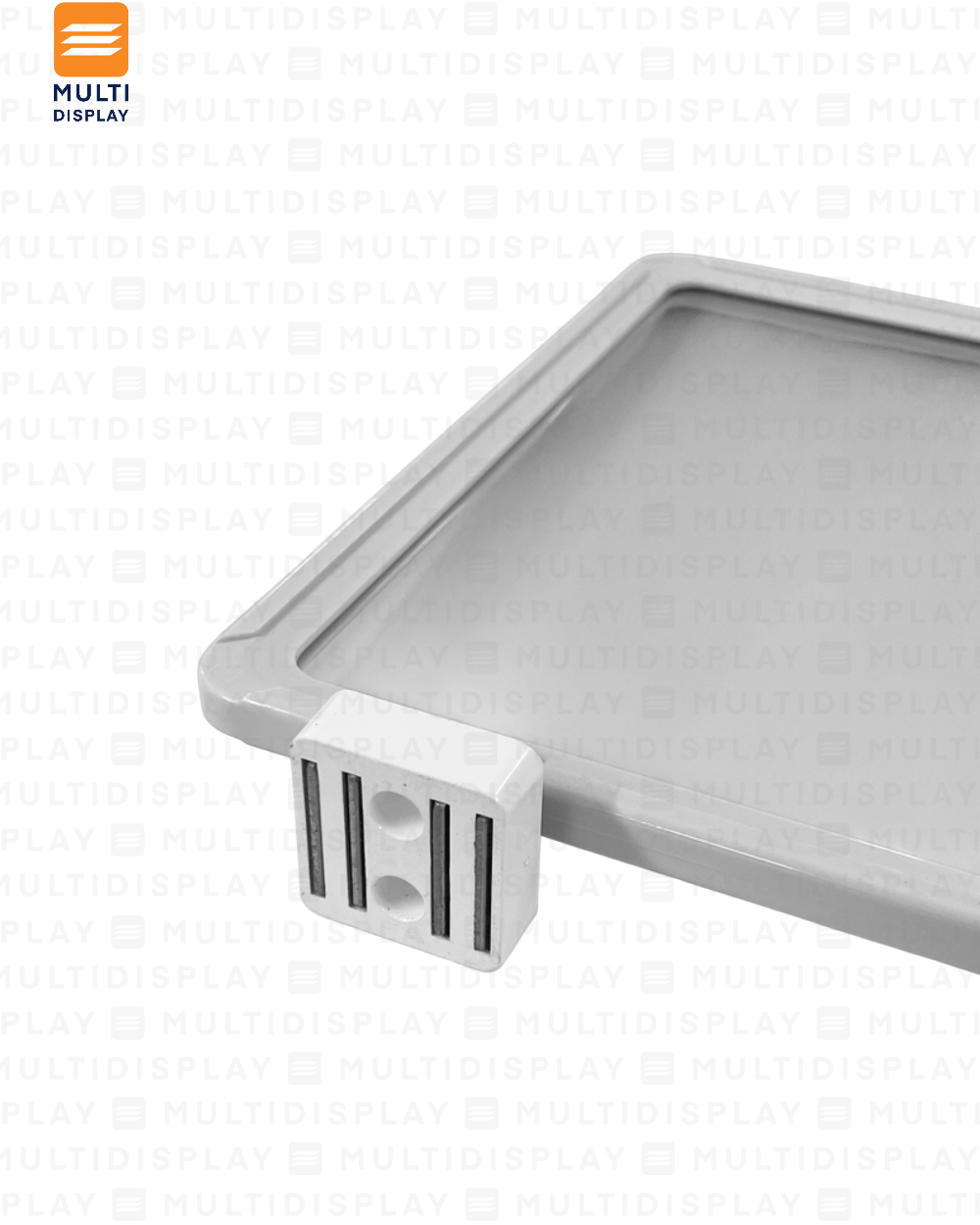 Portabanner A4 Base Magneto Blanco